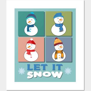 Let it Snow Posters and Art